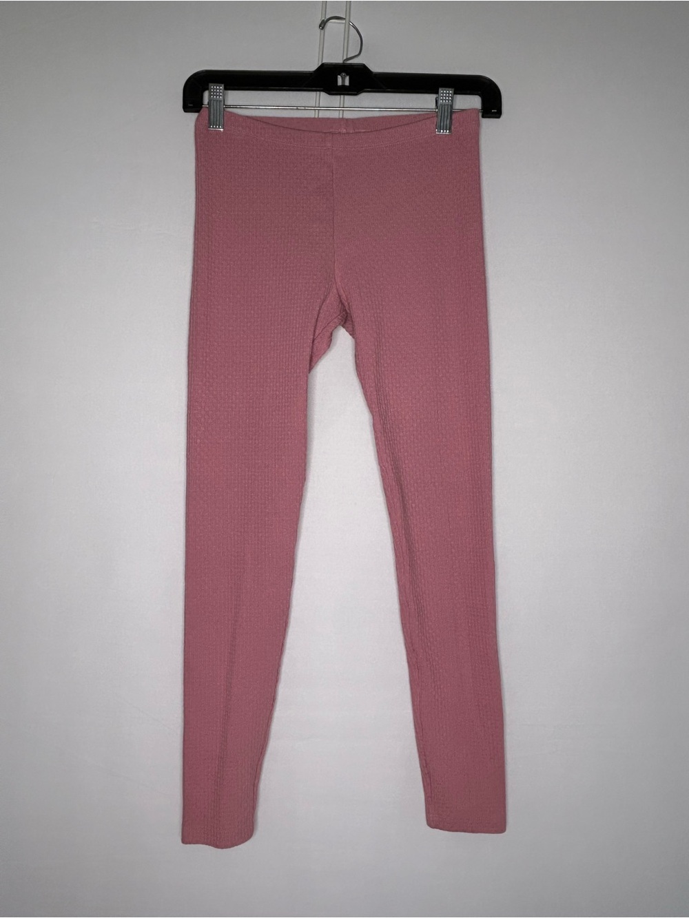 Tea Collection Mauve Pink Ribbed Kids Leggings